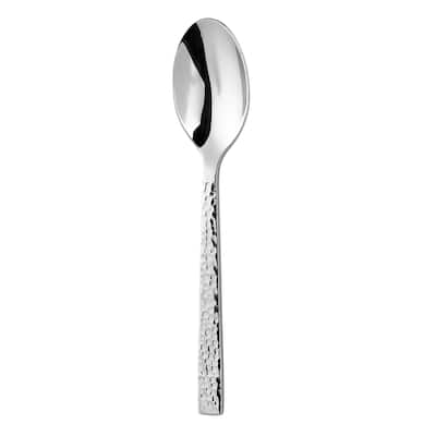 Oneida 18/0 Stainless Steel Chef's Table Hammered European Teaspoons (Set of 12)