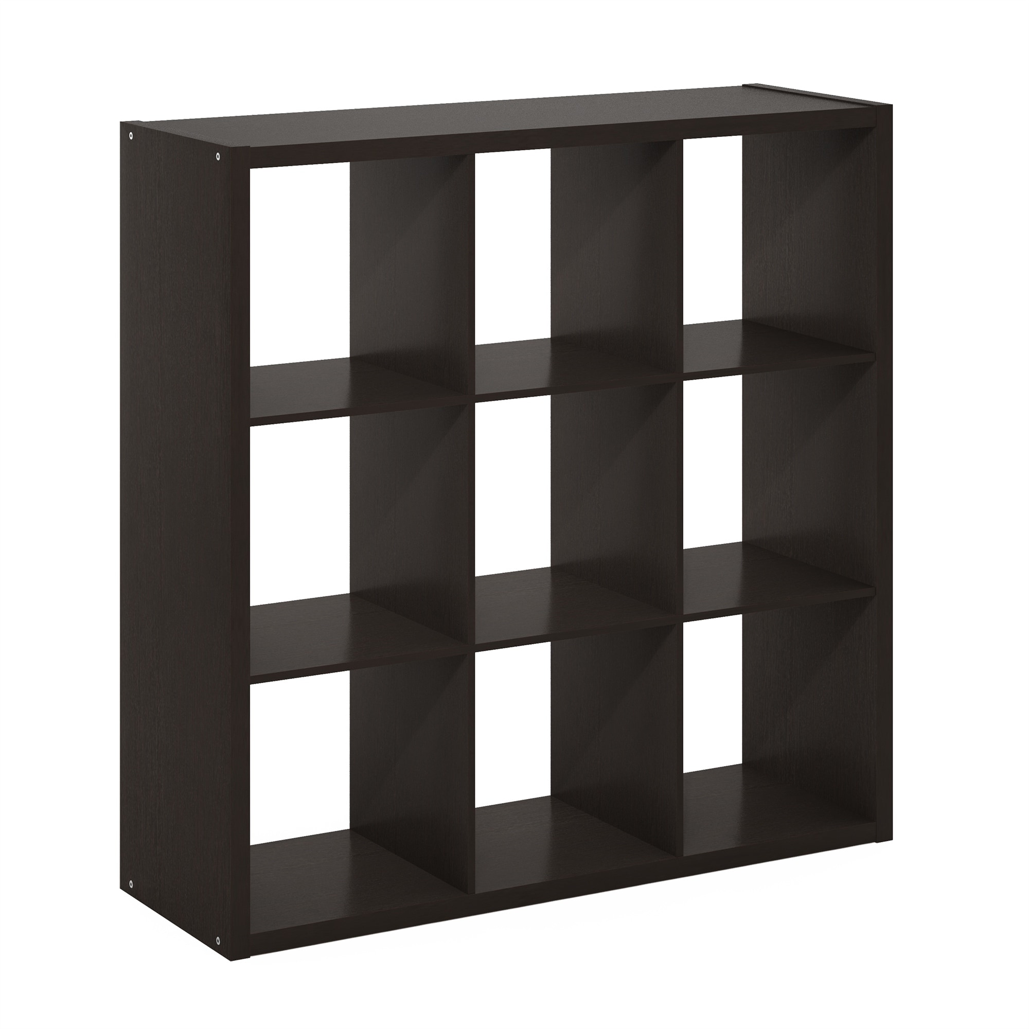Furinno Cubicle Open Back Decorative Cube Storage Organizer, 9