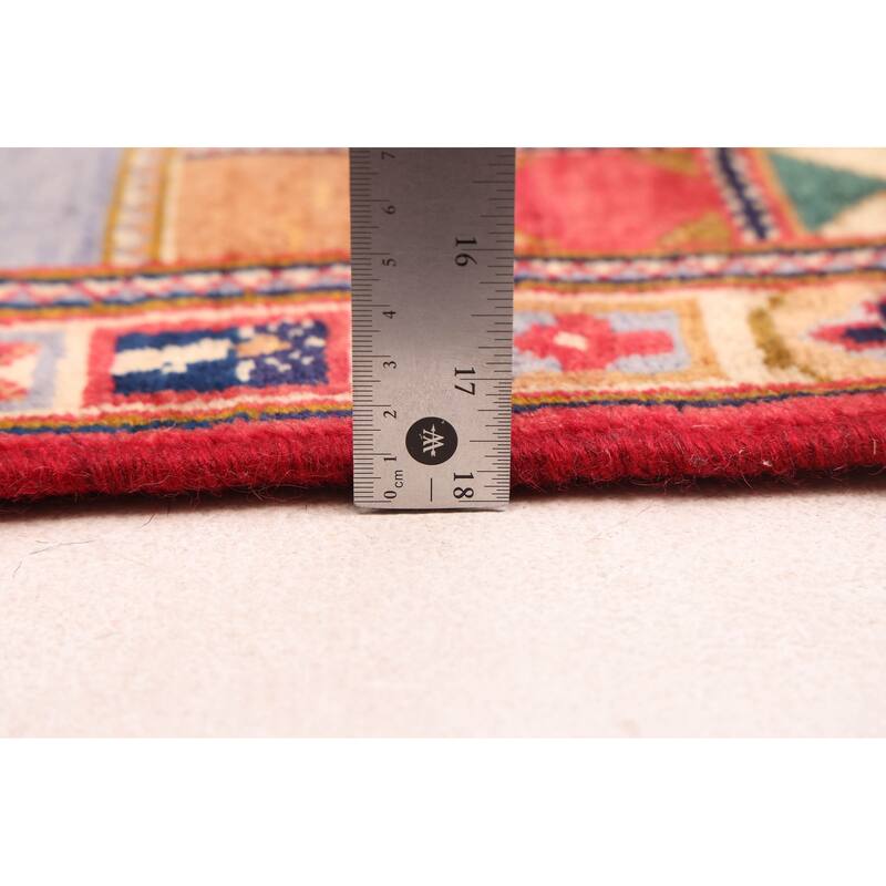 ECARPETGALLERY Hand-knotted Kayseri Vintage Red Wool Rug - 5'11 x 10'8