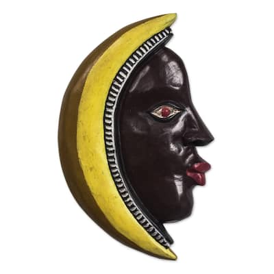 Handmade Wood wall sculpture (Ghana)