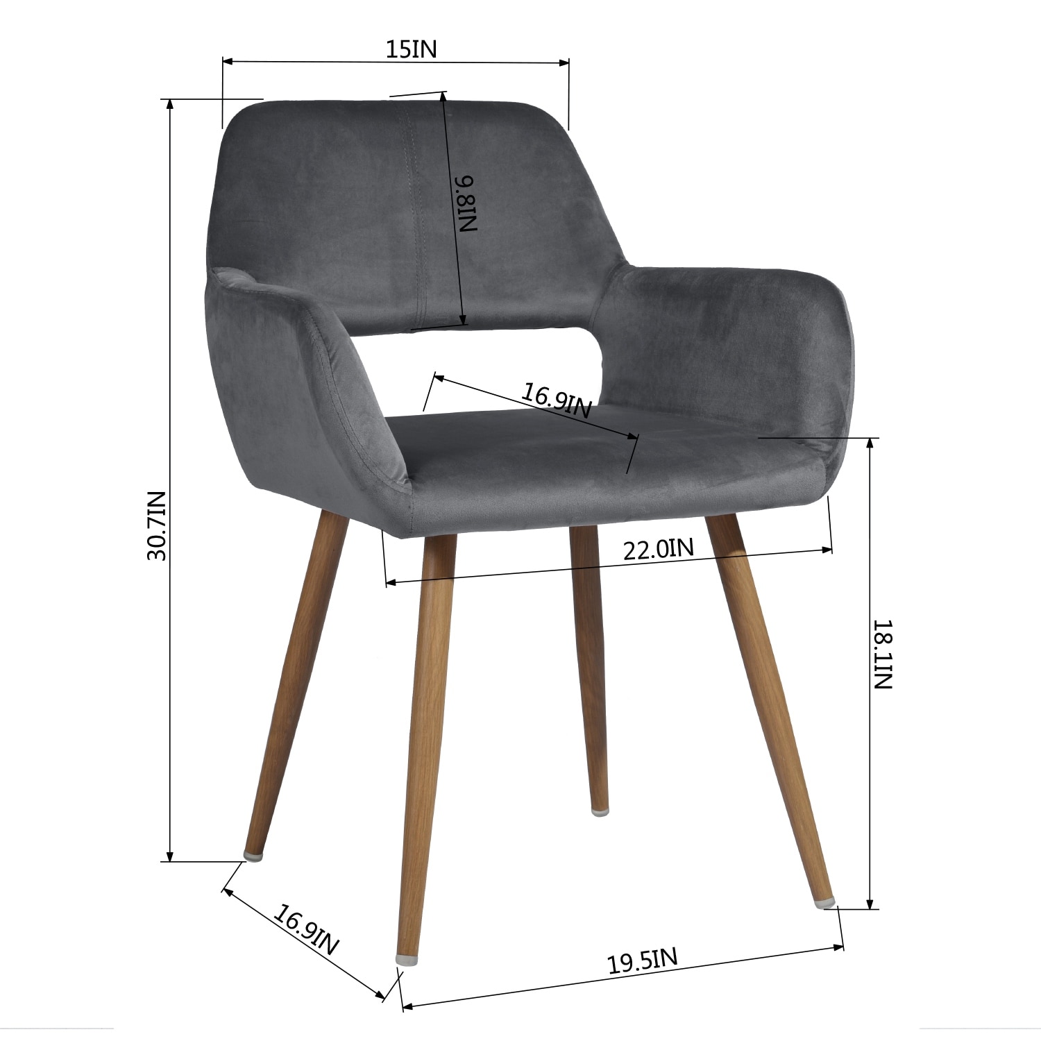 Carson carrington iffelna scandinavian side chairs outlet