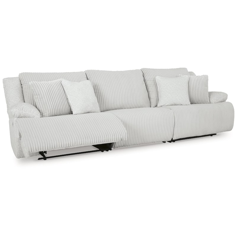 Signature Design by Ashley Top Tier 3-Piece Reclining Sectional Sofa - 128"W x 40"D x 41"H