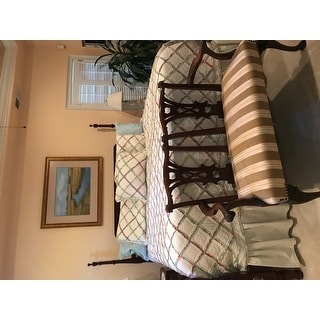 Laura Ashley Ruffled Garden Standard Sham On Sale Overstock 11325009 Full starfull starfull starhalf starempty star3 reviews. overstock com