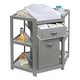preview thumbnail 15 of 23, Diaper Corner Baby Changing Table with Hamper and Basket