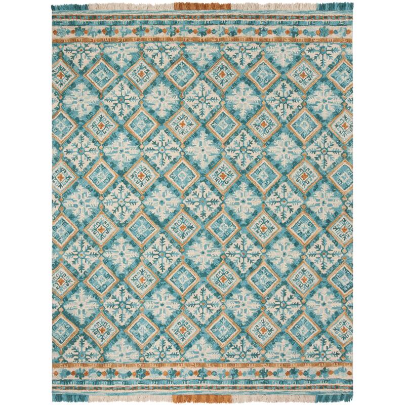 SAFAVIEH Handmade Blossom Kokoro Modern Floral Wool Rug