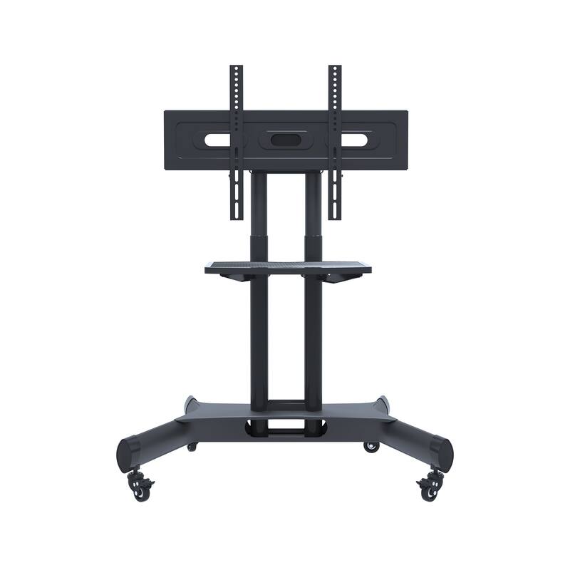 Swivel Universal TV Stand stand for 32-80 inch TVs tilting height adjustable - Black