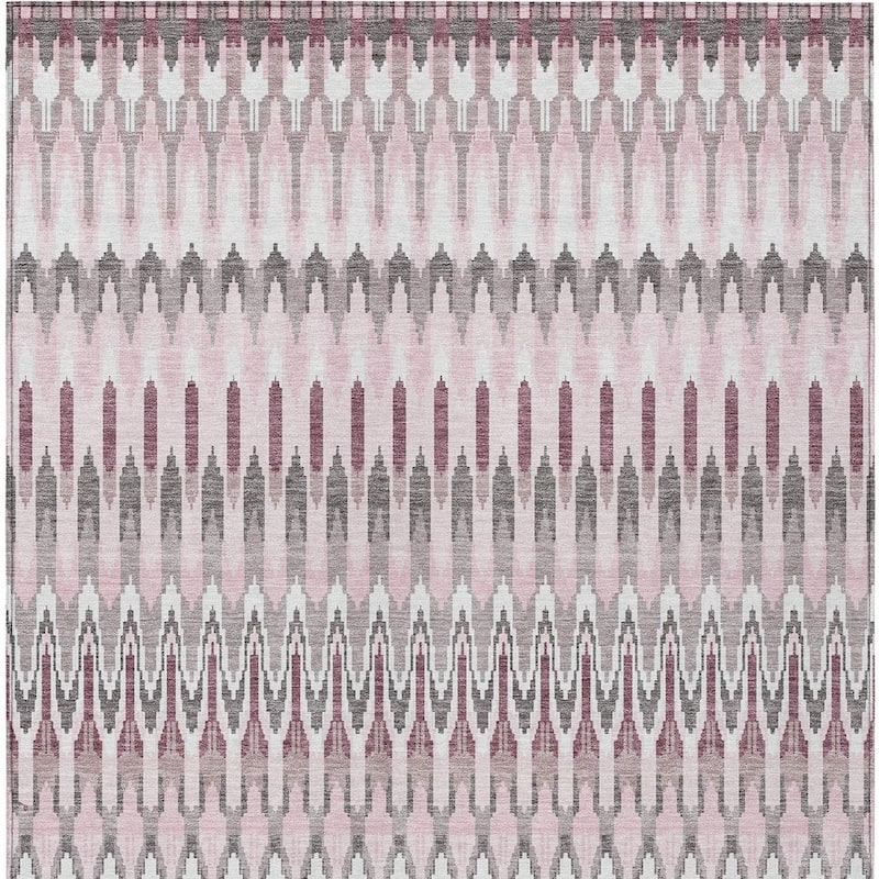 HomeRoots Southwestern Transitional Rectangle Outdoor Rug