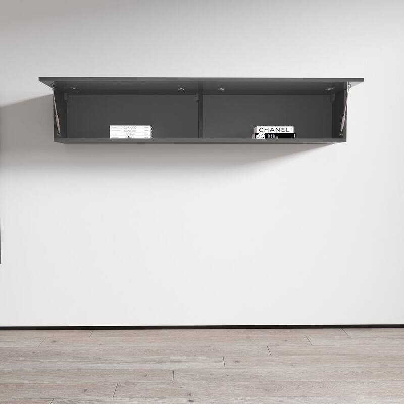 Strick & Bolton Hadi Wall-mounted Shelf Cabinet