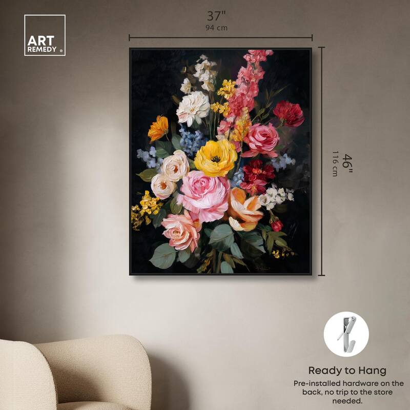 Garden Richness II Canvas by Art Remedy