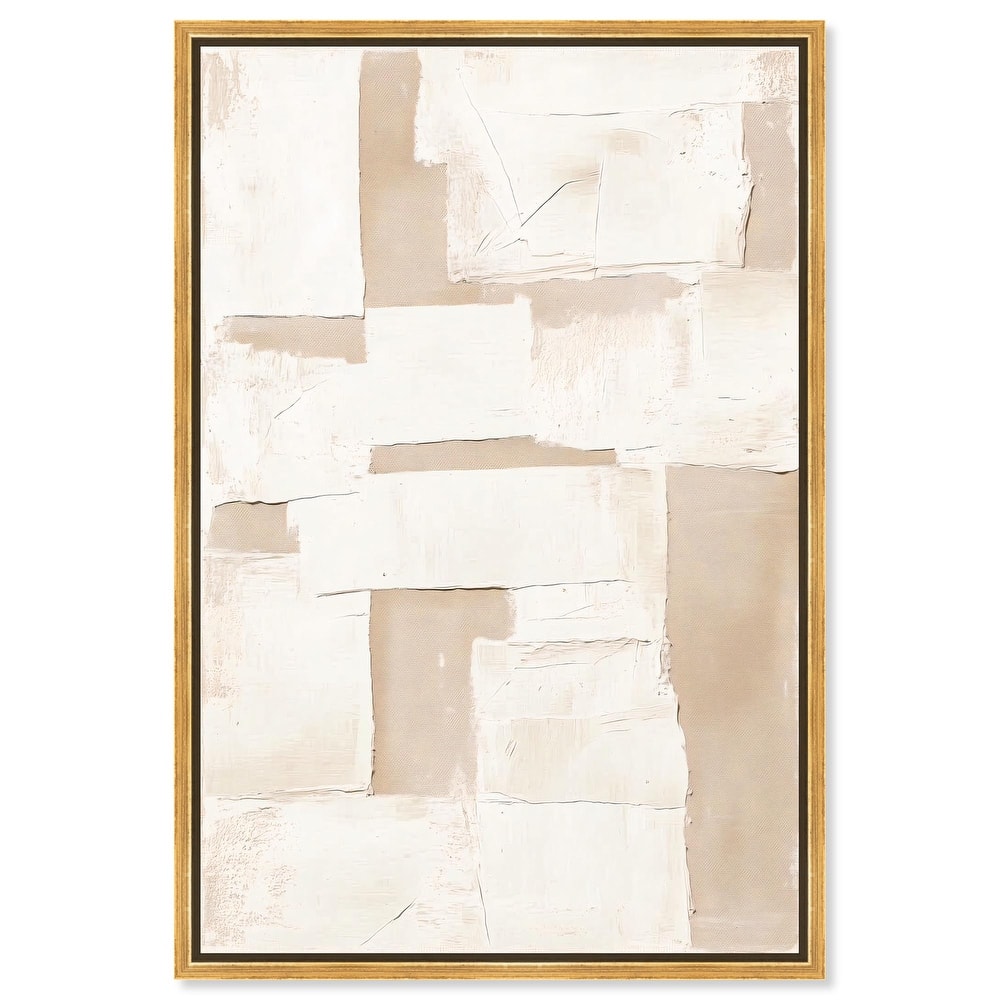 Plastered Planes III Canvas by Art Remedy