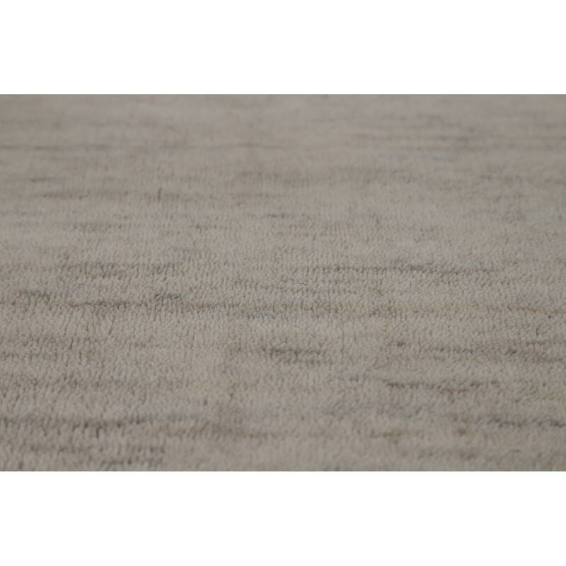 Hand Knotted Oriental 100% Wool Carpet Tribal Animal Pictorial Beige & Ivories Gabbeh Area Rug - 5' 10'' X 4' 4''