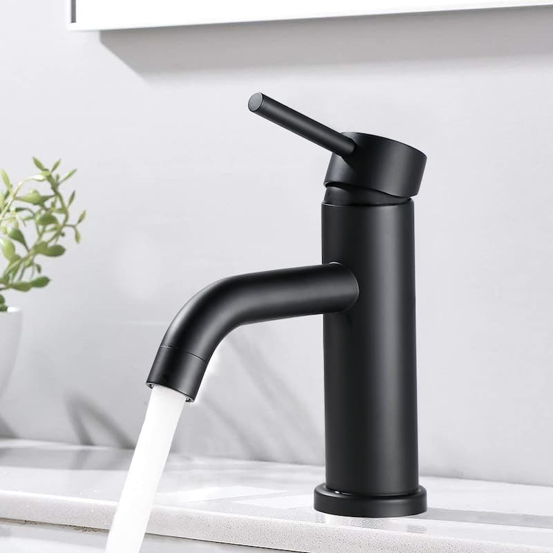 BATHLET Modern Single Hole Bathroom Sink Faucet
