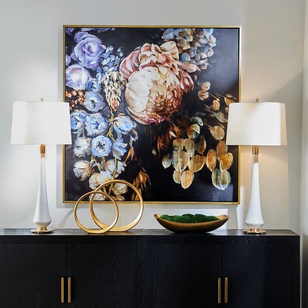 slide 2 of 4, Uttermost Natural Wonder Framed Floral Art