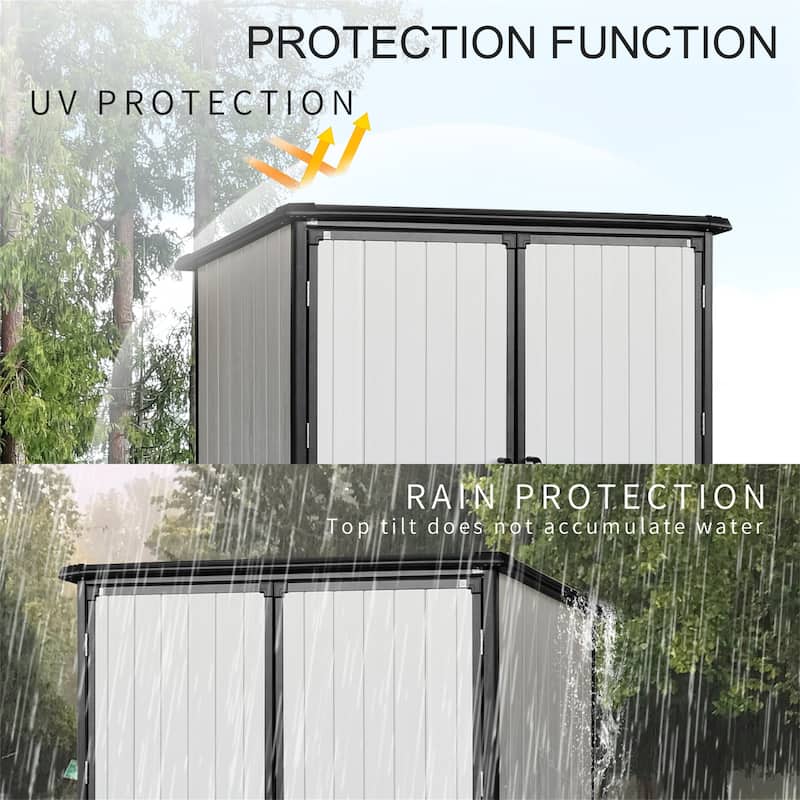 Outdoor Waterproof Storage Shed
