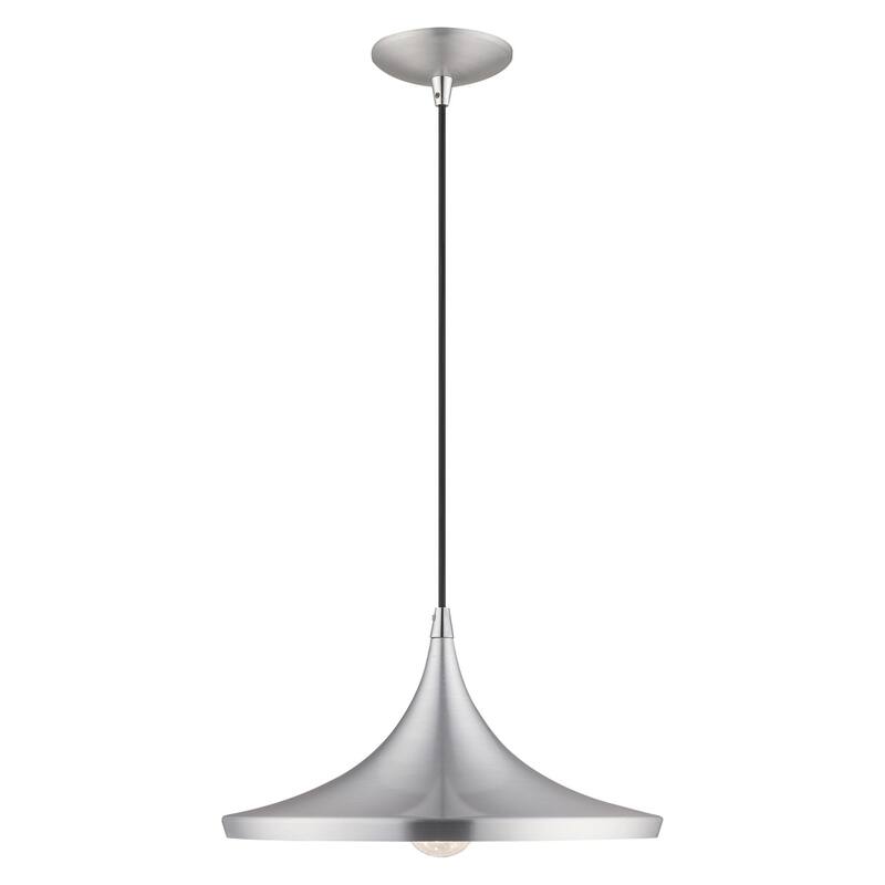 Livex Lighting Single Light 14" Wide Pendant