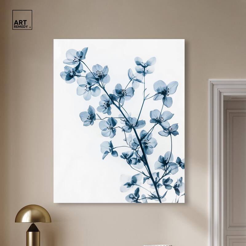 Translucent Petals II Canvas by Art Remedy, Gallery Wrapped