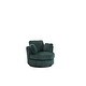 preview thumbnail 32 of 61, Oversized 360 Degreed Swivel Accent Chair Modern Soft Plush Corduroy Round Barrel Chair for Living Room Bedroom with Pillows