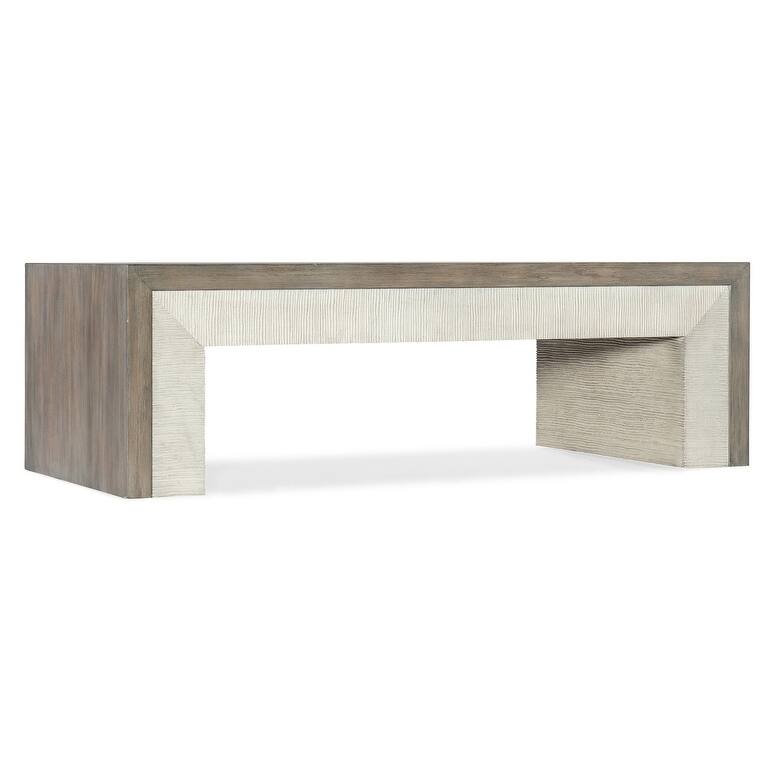 Hooker Furniture 6350-80110 26" Wide Wood Veneer Coffee Table - Gray