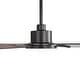 preview thumbnail 62 of 93, 48"/52"/60"/72" Modern Black LED Ceiling Fan with Light Remote (3/5/6/8/12 Reversible Blades)