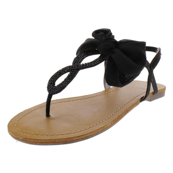 Shop Material Girl Womens Thong Sandals Flip Flop Embellished