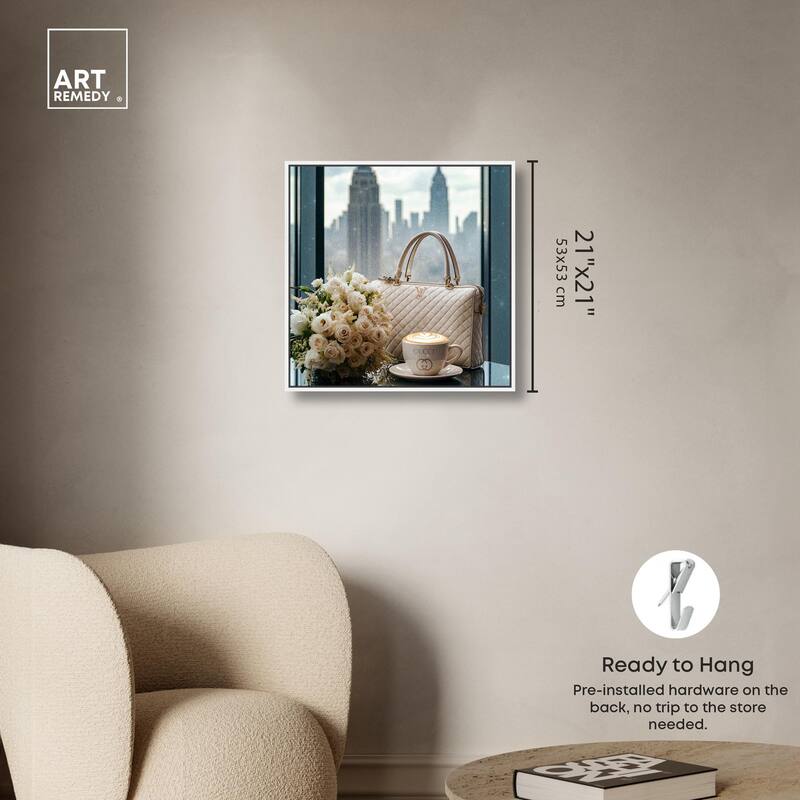 Glam by the Window New York Canvas by Art Remedy