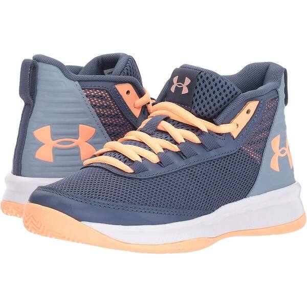 Shop Kids Under Armour Girls Gps Jet Fabric Hight Top Lace Up