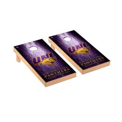 Northern Iowa UNI Panthers Museum Cornhole Board Set