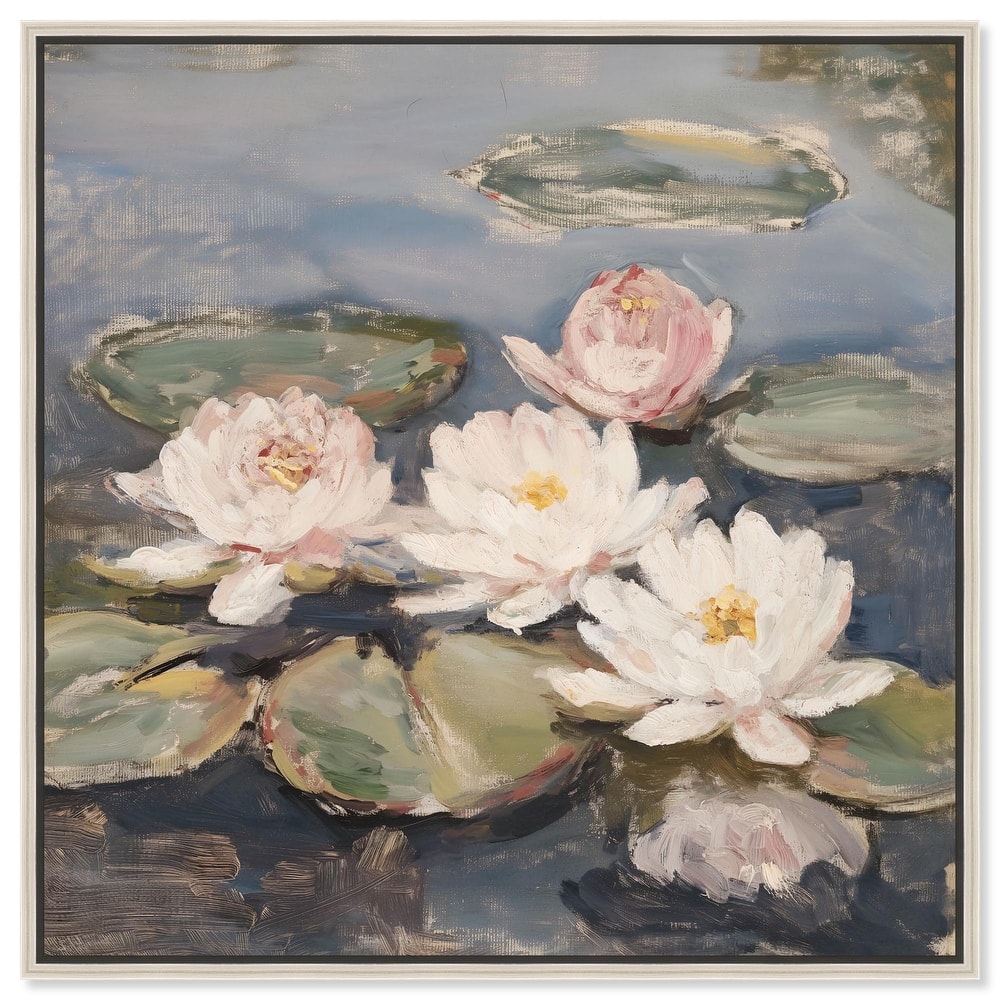 Water Lilies Canvas by Art Remedy