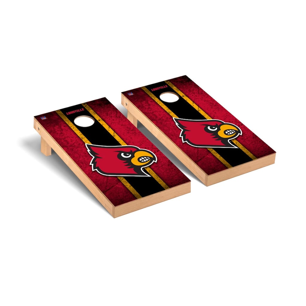 Louisville Cardinals Vintage Cornhole Board Set