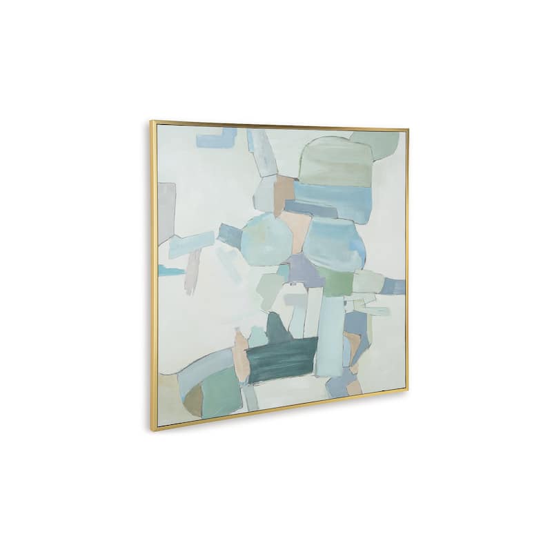 Signature Design by Ashley Wynburn Blue/Green Wall Art