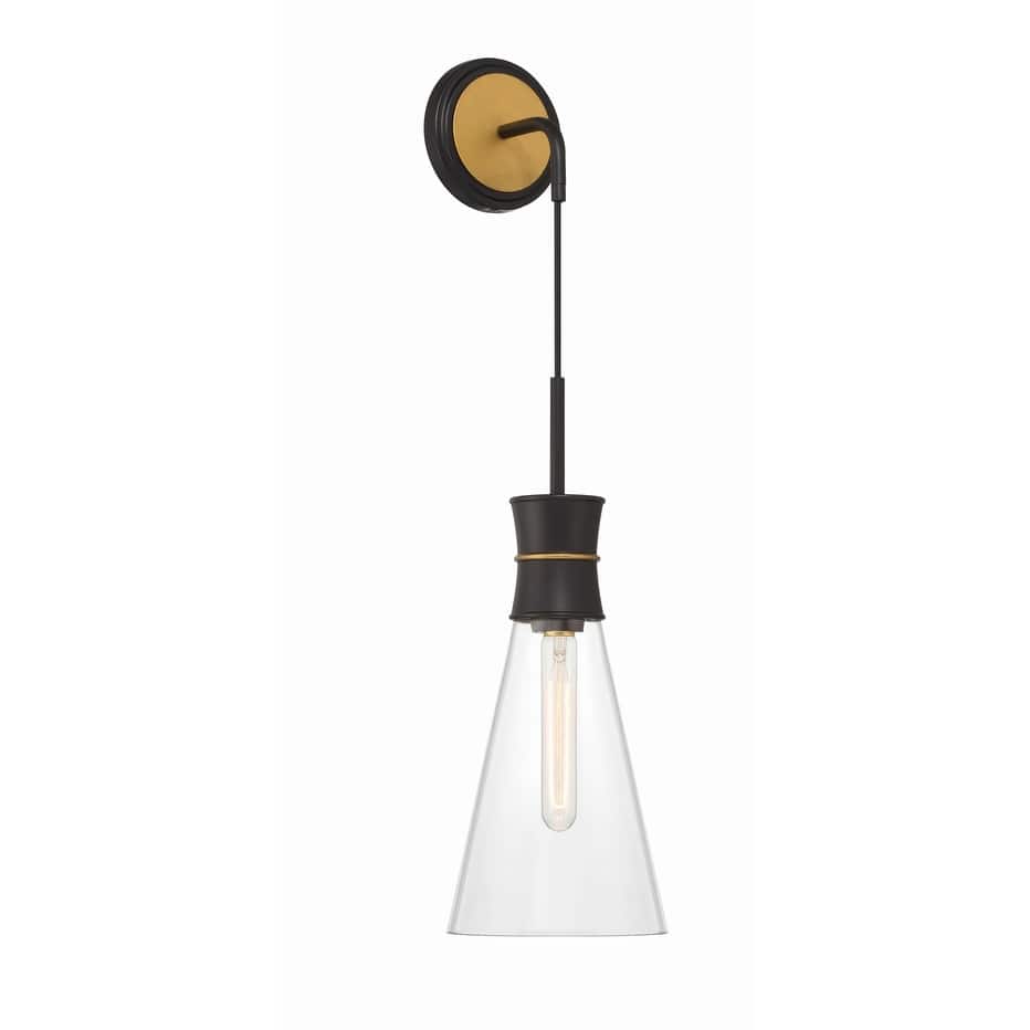 Crystorama Lighting Group QUN-1501 Quinn 19" Tall LED Wall Sconce