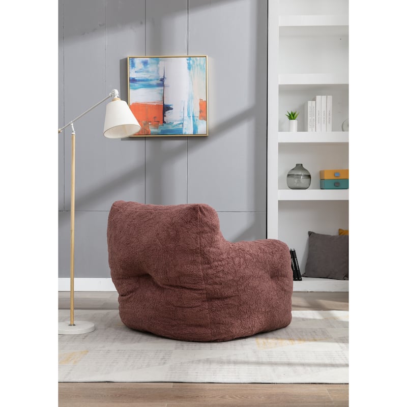 Soft Tufted Foam Bean Bag Chair