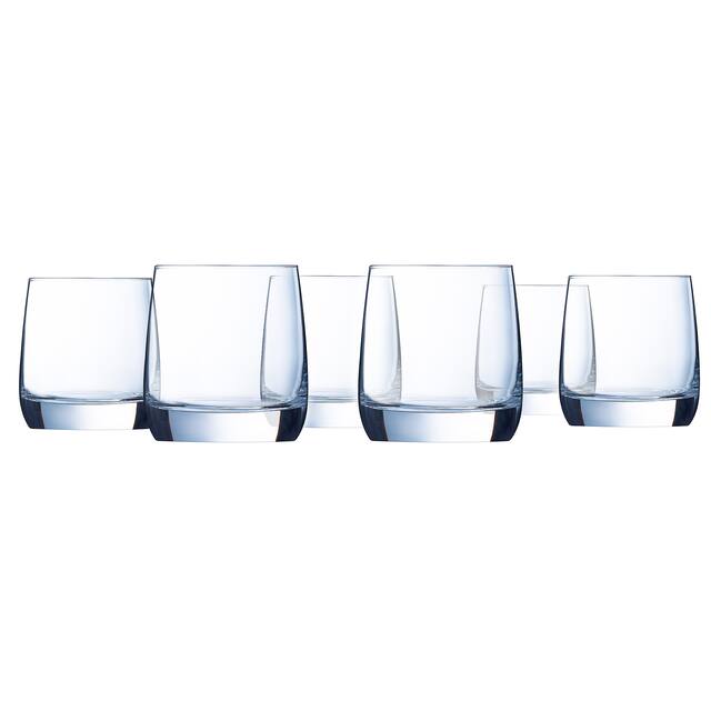 Luminarc Grand Estate 13-Ounce Double Old Fashioned Glass, Set of 6