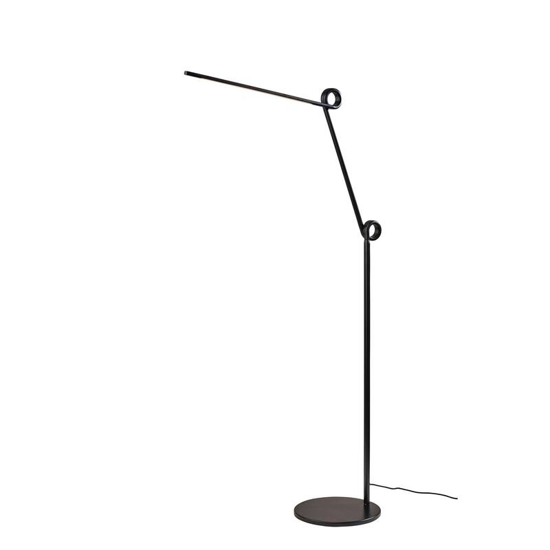 Knot LED Floor Lamp - Black
