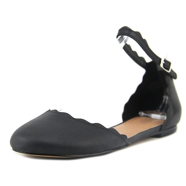 crown vintage black flats