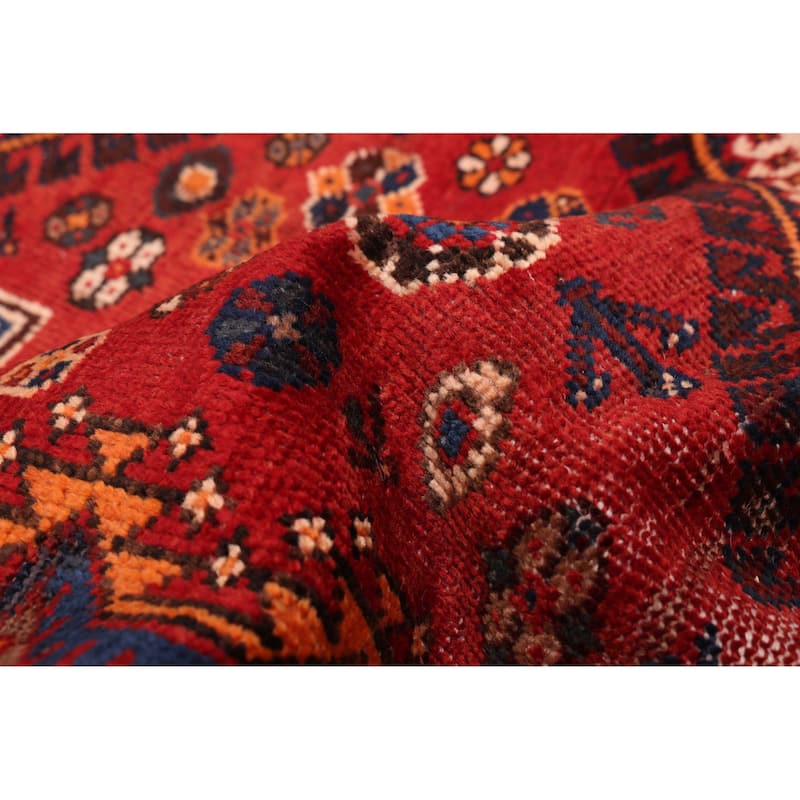 ECARPETGALLERY Hand-knotted Konya Anatolian Red Wool Rug - 5'7 x 9'10