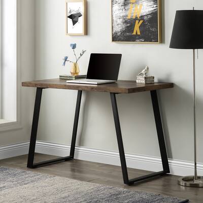 47 Inch Vintage Writing Desks , Multiple Use Places , Solid Metal Desk Frame