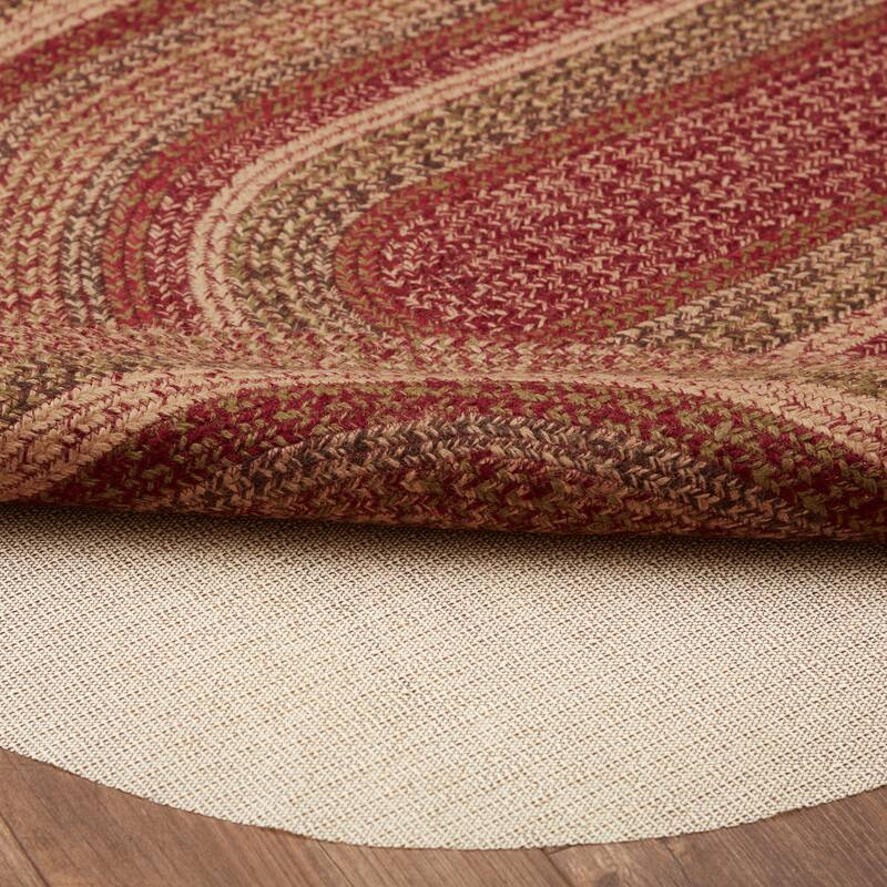 Cider Mill Jute Rug Oval w/ Pad 36x60 - 3' x 5' Oval