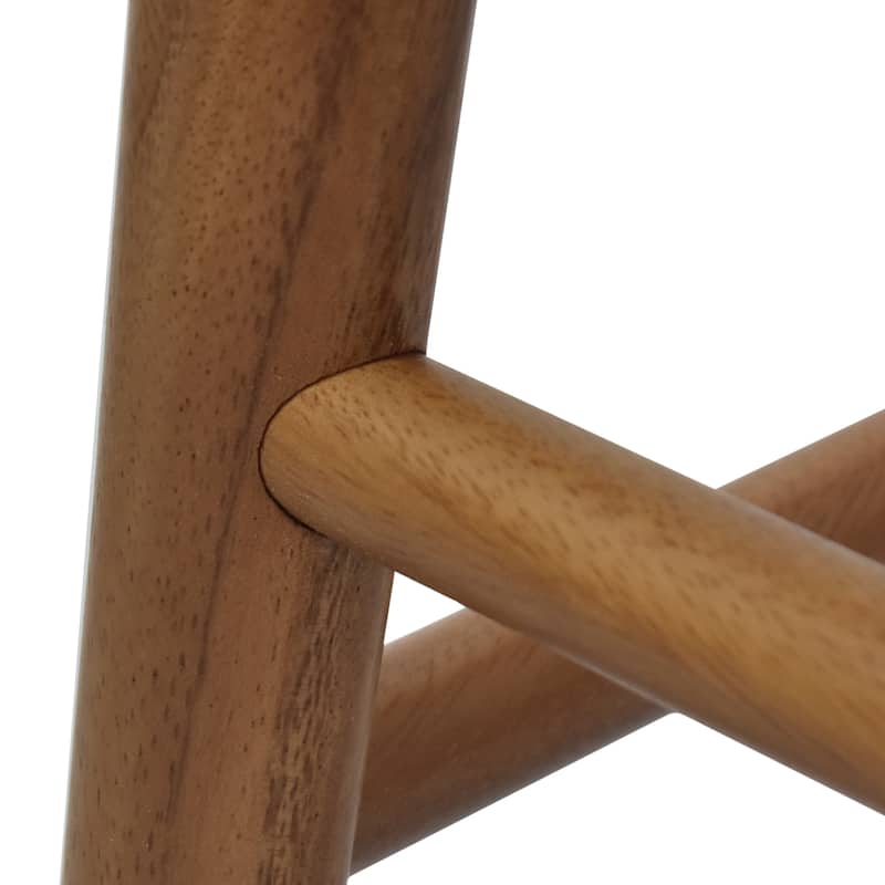 Steve Silver Hendry Backless Solid Acacia Counter Stool - Counter Stool