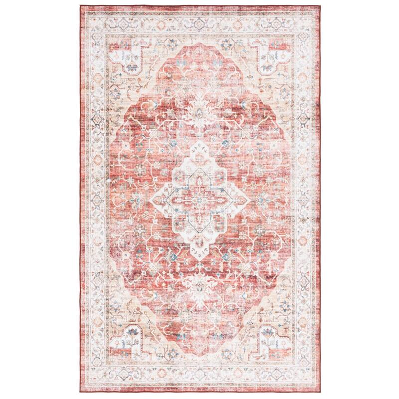 Martha Stewart Zlatija Machine Washable & Slip Resistant Rug