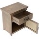 preview thumbnail 14 of 14, Nestfair Nightstand with Cabinet and Drawer