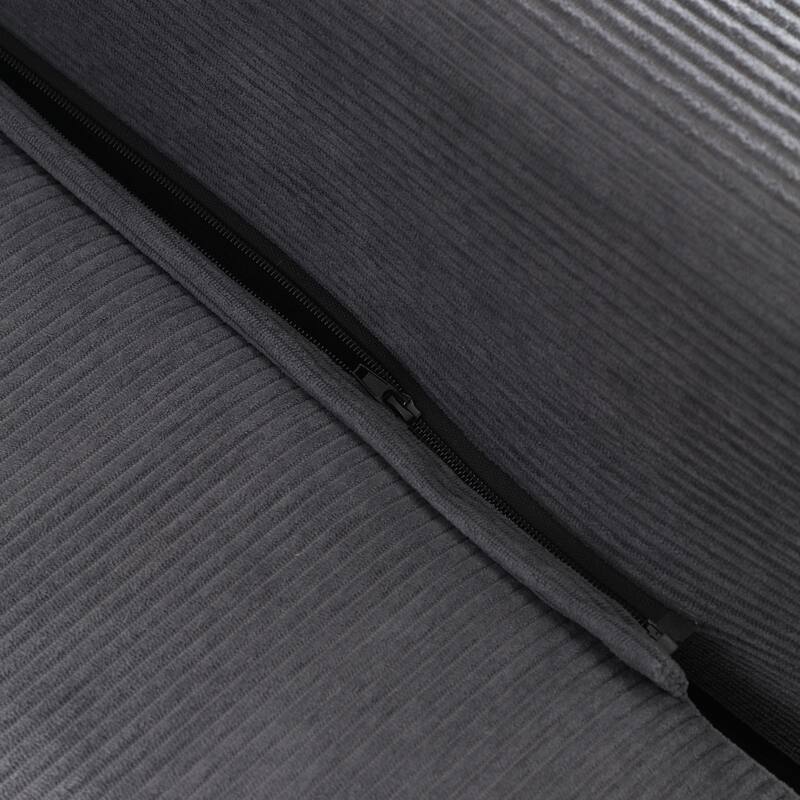 Multi-Functional Folding Sofa Bed Gray Convertible Floor Sofa Couch Lounge Sofa Sleeper Sofa Couch with Pillows