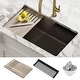 preview thumbnail 1 of 122, KRAUS Bellucci Workstation Undermount Granite Composite Kitchen Sink