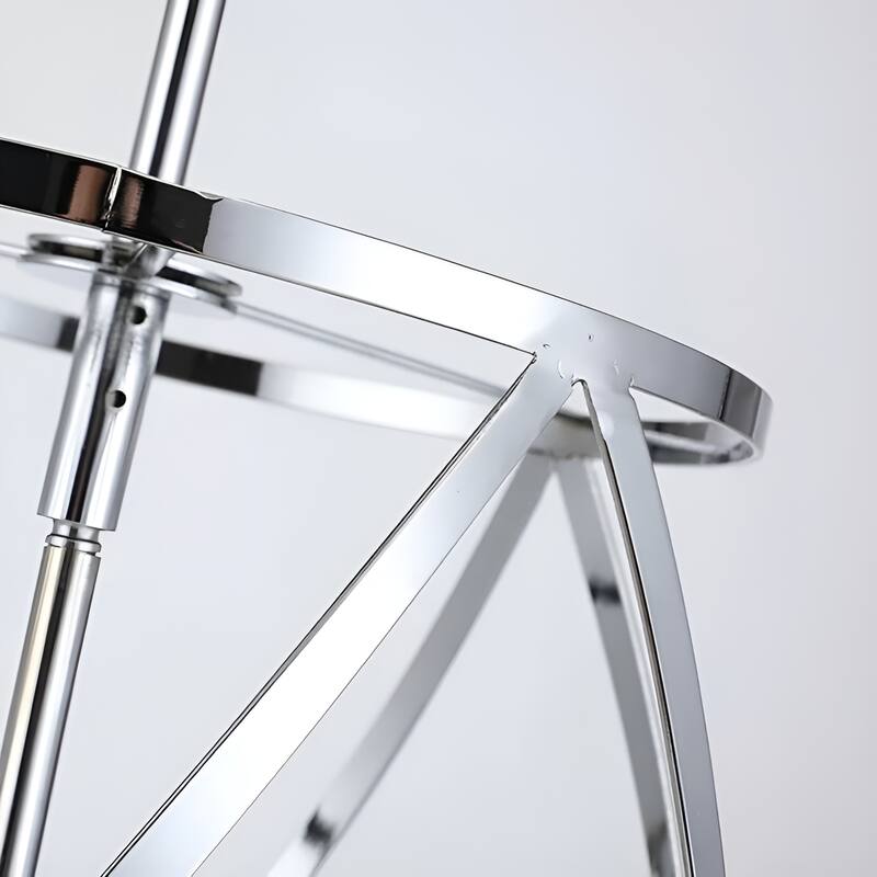 Black Island Pendant Lighting Cylinder Lantern Chandelier 3 Light, Modern LED Hanging Ceiling Light