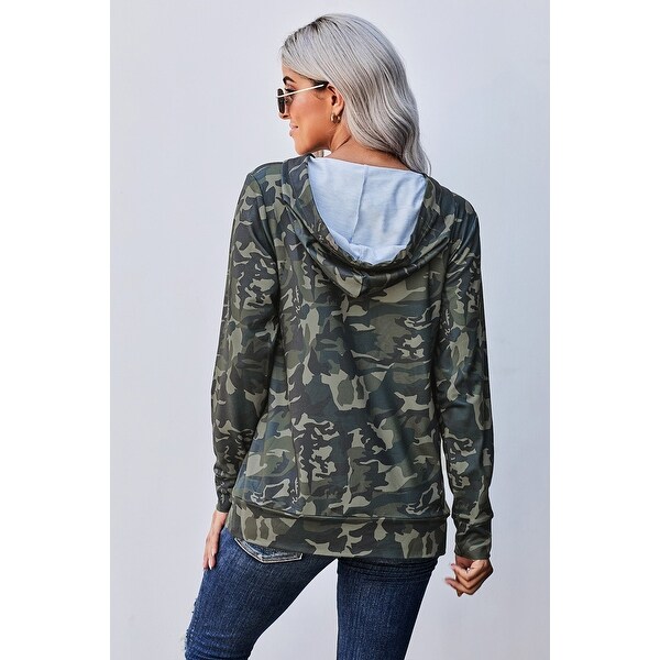 womens kangaroo pocket hoodie