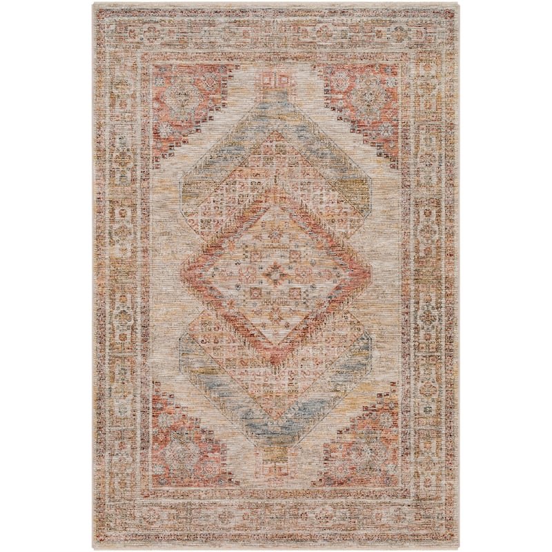 Abigail Traditional Medallion Area Rug