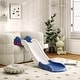 preview thumbnail 17 of 16, Qaba Toddler Slide, Couch Slide for Bed, Sofa, Extra Length Indoor Couch Slide for Toddler, Baby, Child, Easy to Assemble