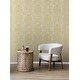 preview thumbnail 5 of 6, Seabrook Designs Enora Striped Damask Unpasted Wallpaper