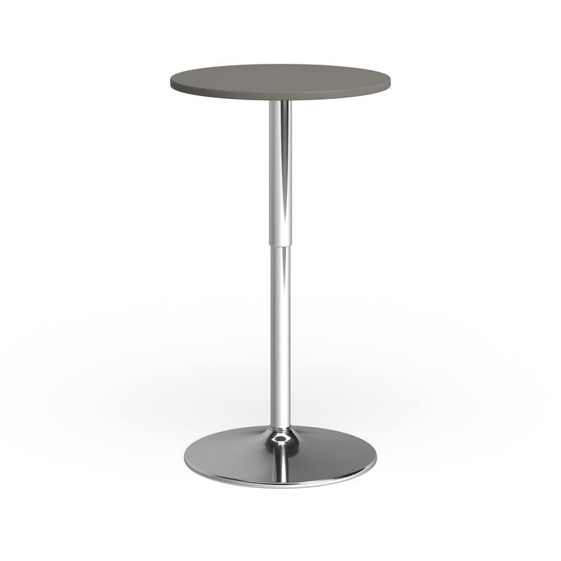 Porch & Den Oakberry 23-inch Wood Top Adjustable Bar Table