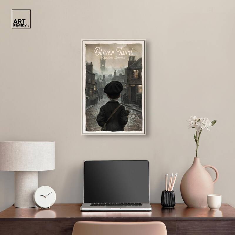 Oliver Twist Classic Canvas by Art Remedy